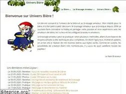 Sites similar to univers-biere.net