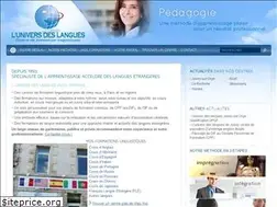 Sites similar to univers-langues.com