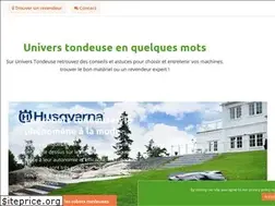 Sites similar to univers-tondeuse.com