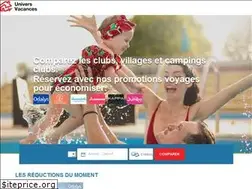 Sites similar to univers-vacances.fr