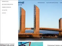 Sites similar to universal-aciers.fr