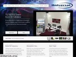 Sites similar to universal-acoustics.com