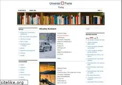 Sites similar to universal-frame.com