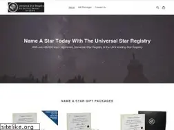 Sites similar to universal-star-registry.com