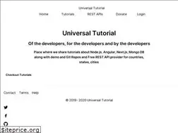 Sites similar to universal-tutorial.com