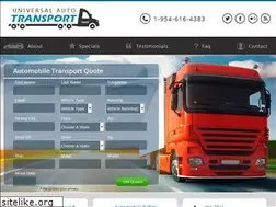 Sites similar to universalautotransport.com