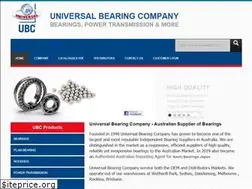 Sites similar to universalbearings.com.au