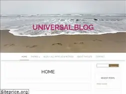 Sites similar to universalblog.net