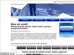 Sites similar to universalconcrete.ro