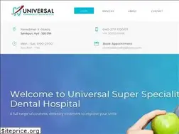 Sites similar to universaldentalhospital.com