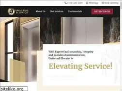 Sites similar to universalelevator.com