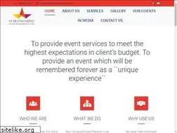 Sites similar to universalevents.in