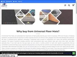 Sites similar to universalfloormats.com