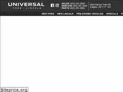 Sites similar to universalford.com