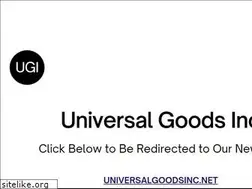 Sites similar to universalgoodsinc.com