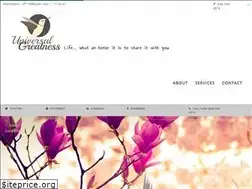 Sites similar to universalgreatness.org