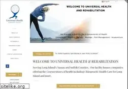 Sites similar to universalhealthandrehab.com