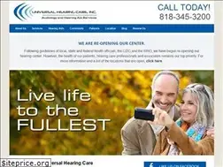 Sites similar to universalhearingcare.com