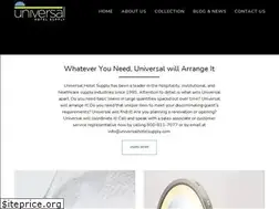 Sites similar to universalhotelsupply.com