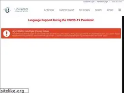 Sites similar to universallanguageservice.com