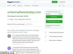 Sites similar to universallawstoday.com