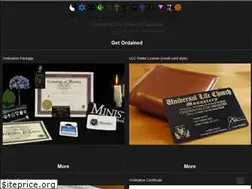 Sites similar to universallifechurch.ca