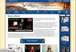 Sites similar to universallifechurchcalifornia.org
