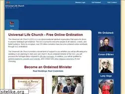 Sites similar to universallifechurchminister.org
