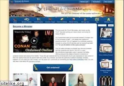 Sites similar to universallifechurchmonastery.org