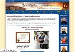Sites similar to universallifechurchordain.org