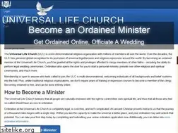 Sites similar to universallifechurchtexas.org