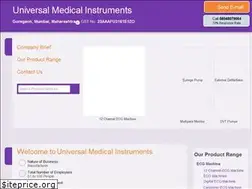 Sites similar to universalmedicalinstruments.in