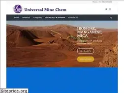 Sites similar to universalminechem.com