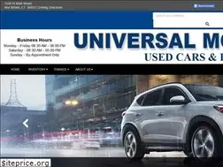 Sites similar to universalmotorsct.com
