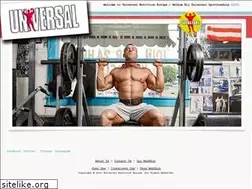 Sites similar to universalnutrition.eu