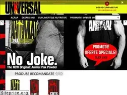 Sites similar to universalnutrition.ro
