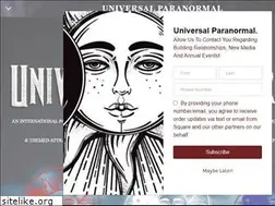 Sites similar to universalparanormal.com
