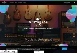 Sites similar to universalproductionmusic.com