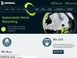 Sites similar to universalrecyclingcompany.co.uk