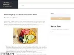Sites similar to universalreview.net