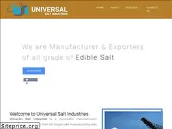 Sites similar to universalsalt.in