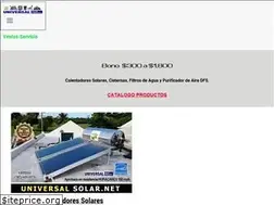 Sites similar to universalsolar.net