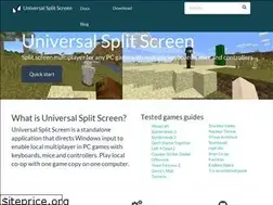 Sites similar to universalsplitscreen.github.io
