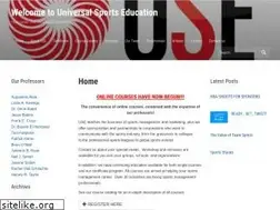 Sites similar to universalsportseducation.com