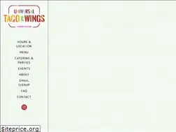 Sites similar to universaltaco.com
