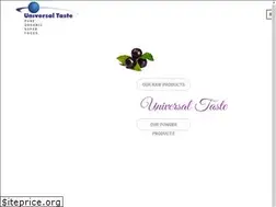 Sites similar to universaltaste.com