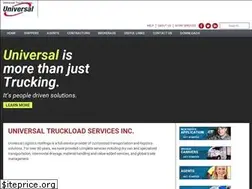 Sites similar to universaltruckloadinc.com