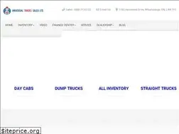 Sites similar to universaltrucksales.com