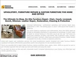 Sites similar to universalupholstering.com