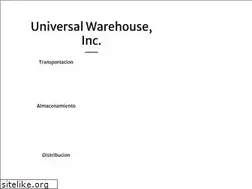 Sites similar to universalwarehousepr.com